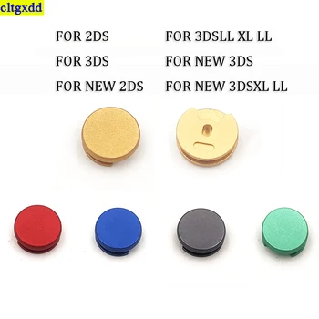 cltgxdd 1PCS метален бутон за 3DS 3DSXL LL аналогов контролер лост капак 3D джойстик капак за 2DS NEW2DS 3DS XL бутон